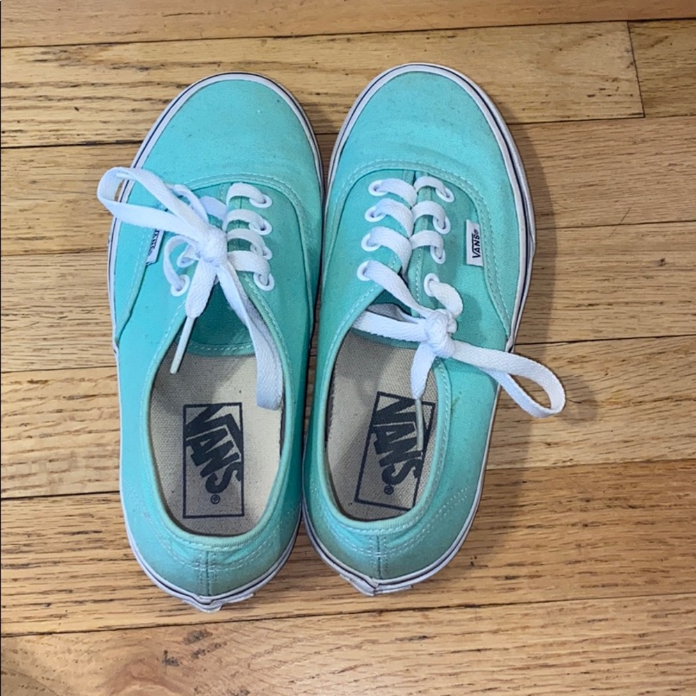 Mint Green Vans